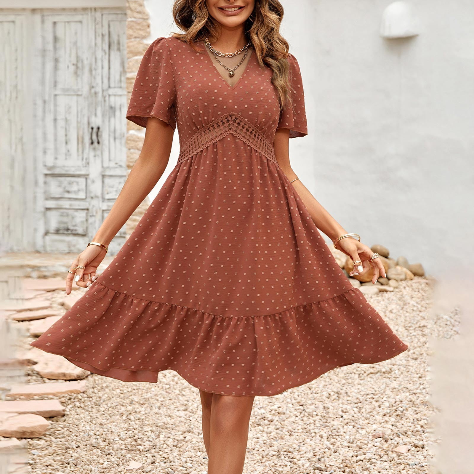 fit and flare summer dress